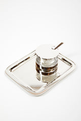 SILVER DRINKS TRAY