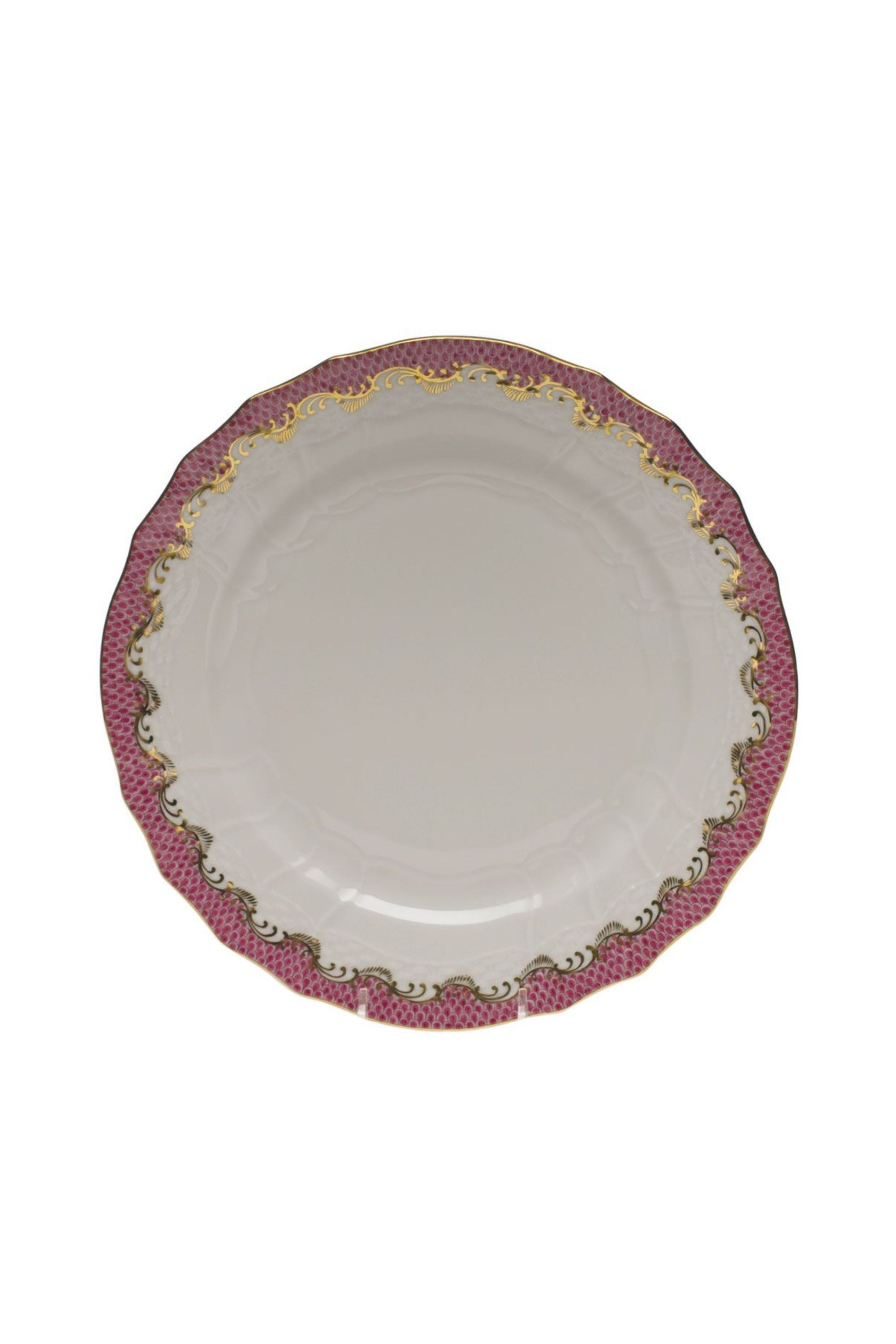 FISH SCALE PINK DINNERWARE