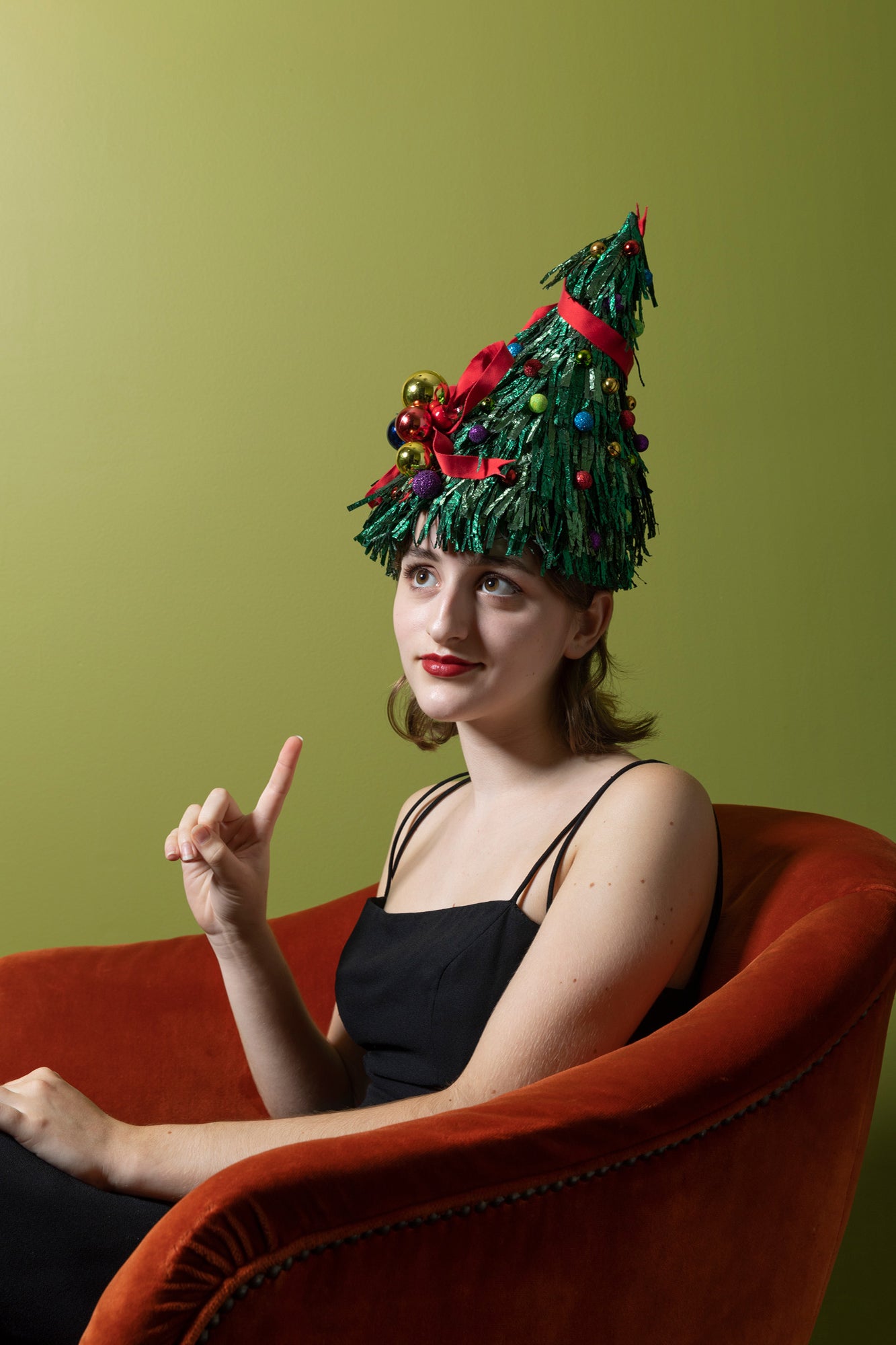 CHRISTMAS TREE HAT