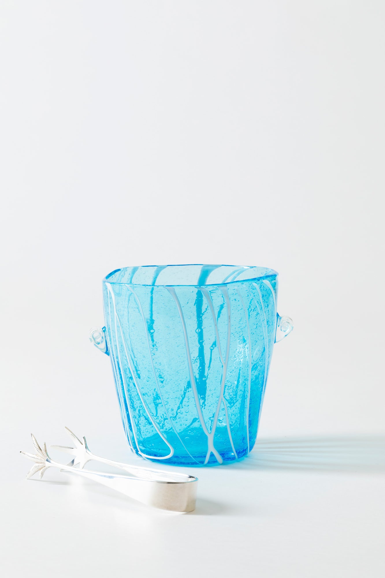 VINTAGE TURQUOISE ICE BUCKET