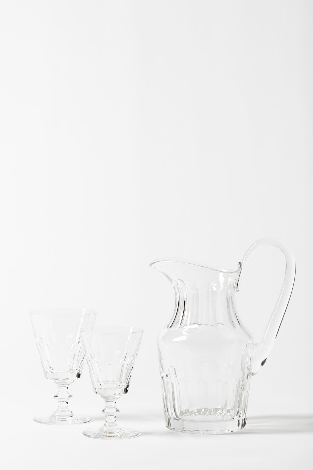 The Caton glasses from Saint-Louis date back to 1877.