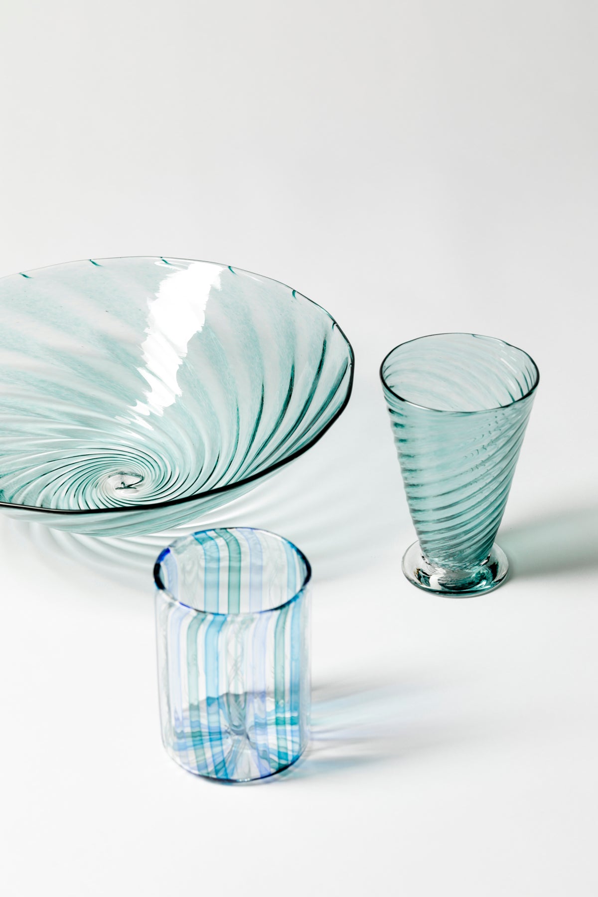 OCEAN & AQUA LATTICINO TUMBLER