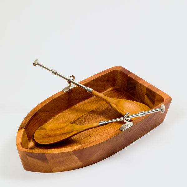 Row boat serving bowl online