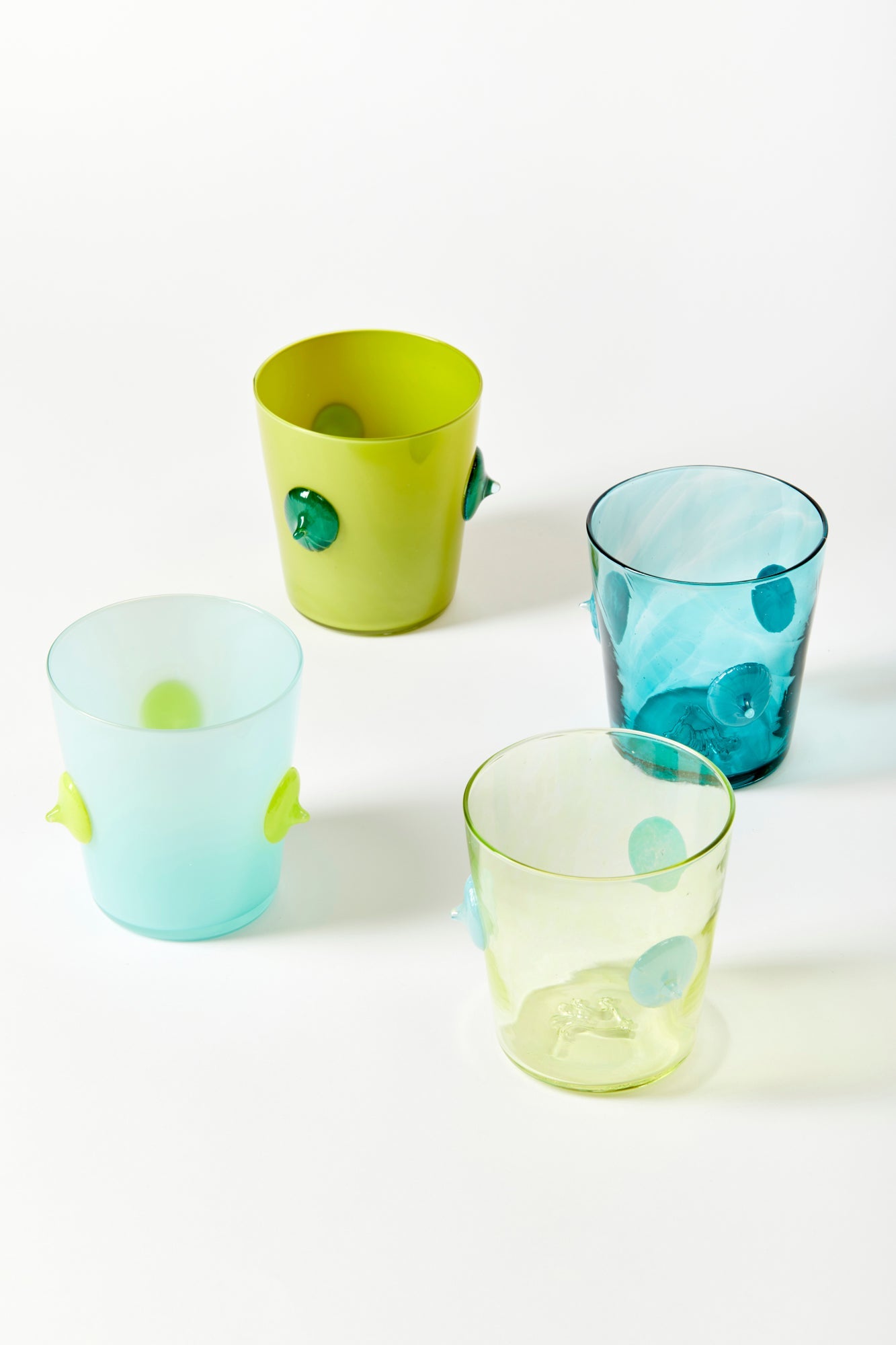 HANDBLOWN ASP & HAND VERITAS GLASS