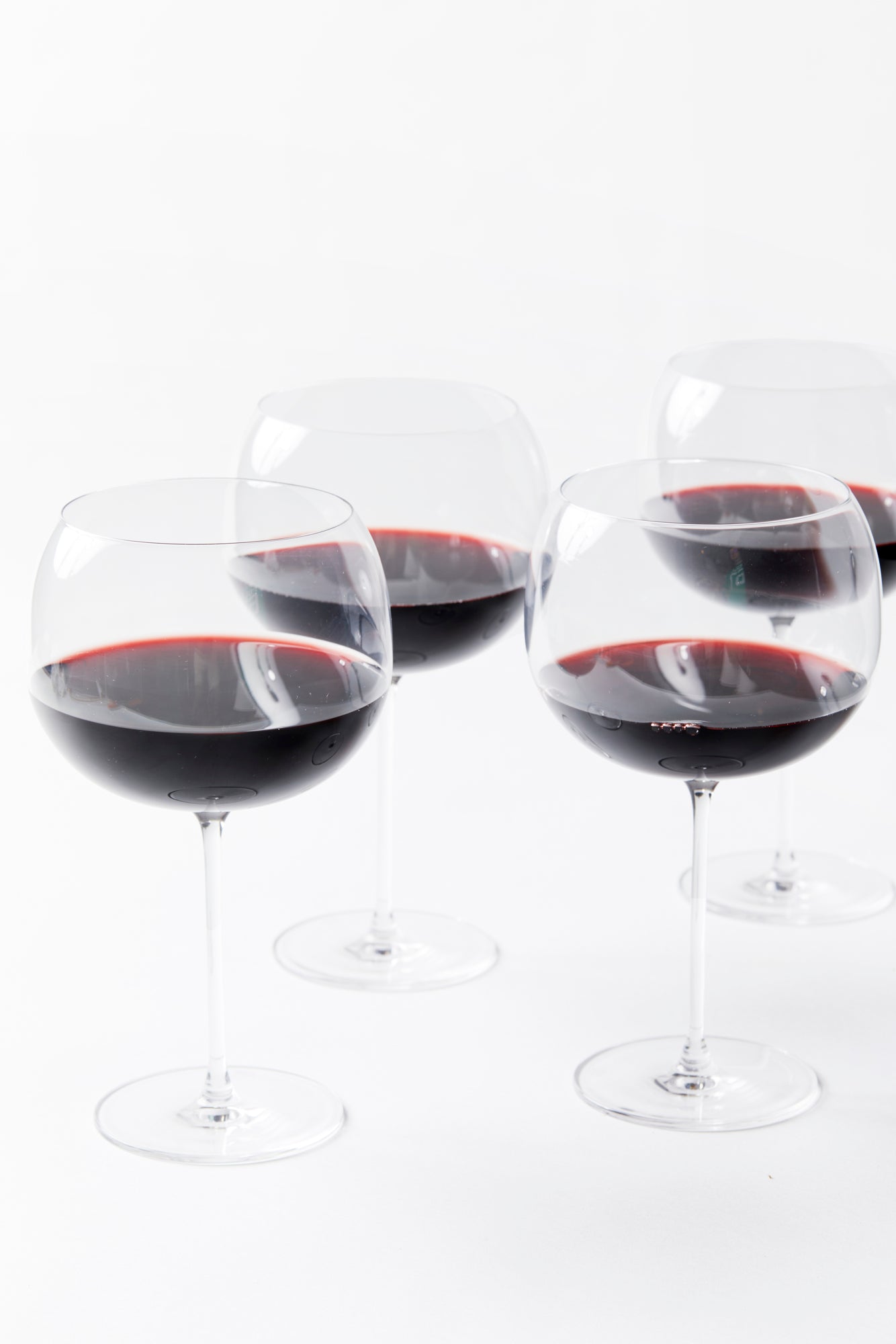 Perfect balloon wine glasses.