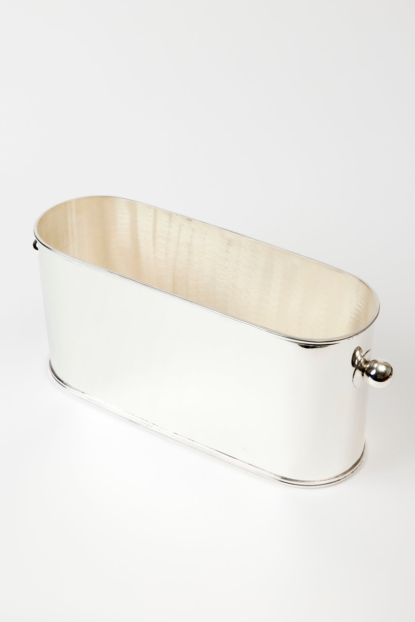 VINTAGE SILVER 4-BOTTLE CHAMPAGNE CHILLER