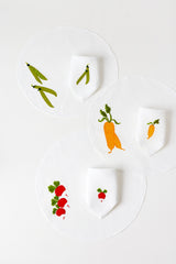 SET OF 6 VEGETABLE PLACEMATS