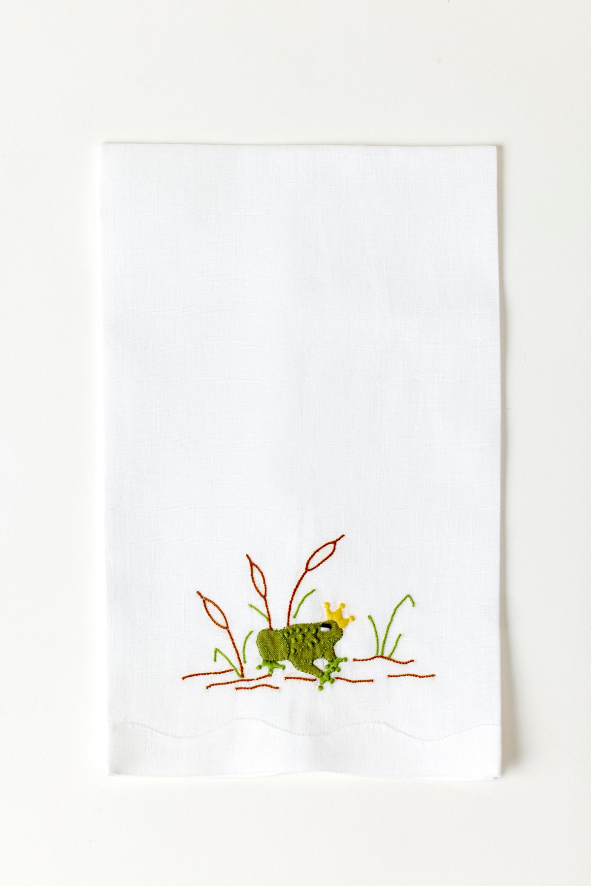 FROG PRINCE GUEST TOWEL