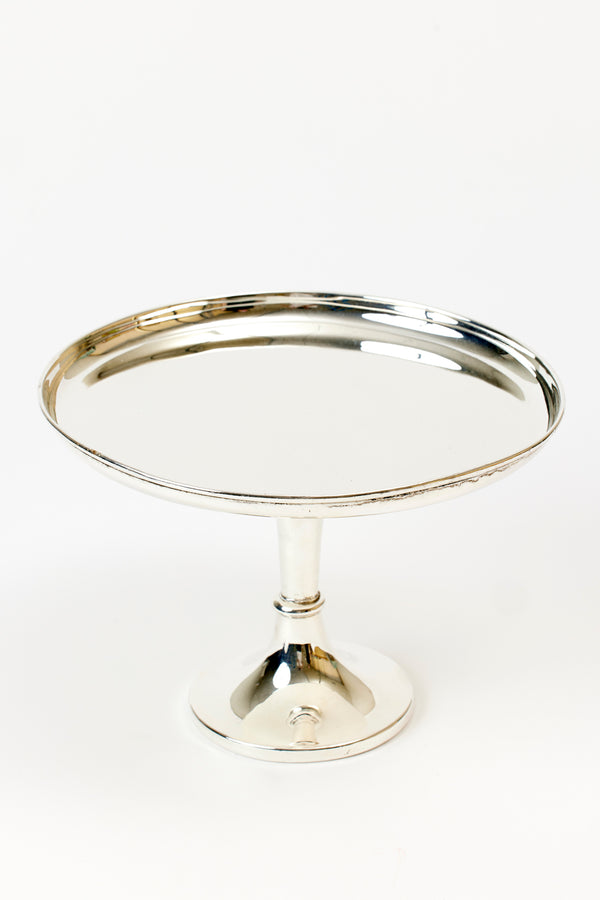VINTAGE ENGLISH SILVER CAKE STAND