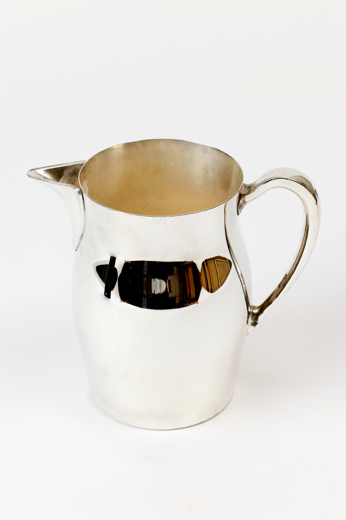 Vintage silver pitcher.
