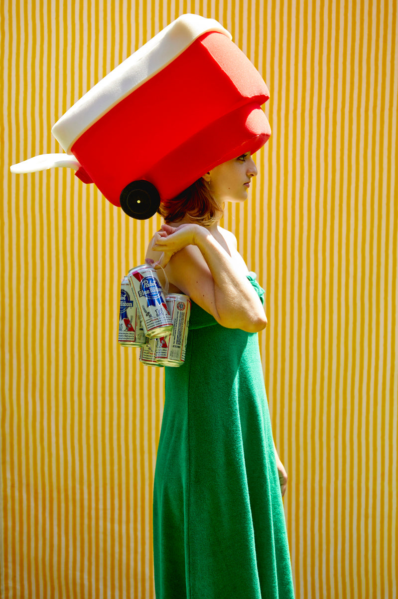 RED IGLOO COOLER HAT