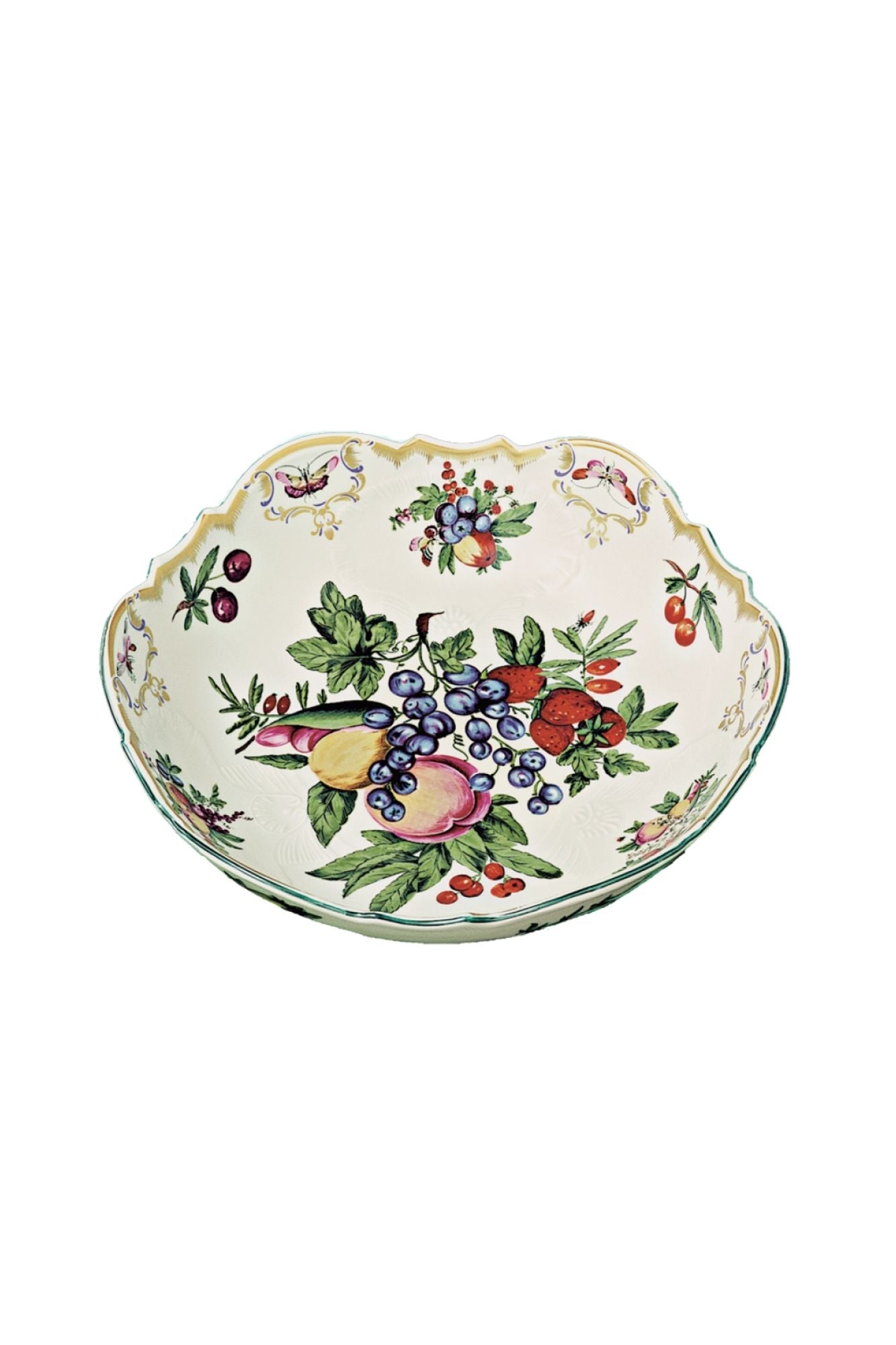 Mottahedeh's most popular patterns of the 1980's. The dinner service was originally made for William Henry, Duke of Gloucester, circa 1770.